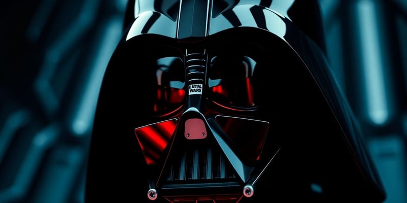 Dark futuristic voice generator inspired by Darth Vader.