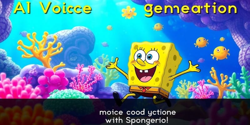 Create Your Own Adventures with the Spongebob AI Voice Generator: A Fun Guide